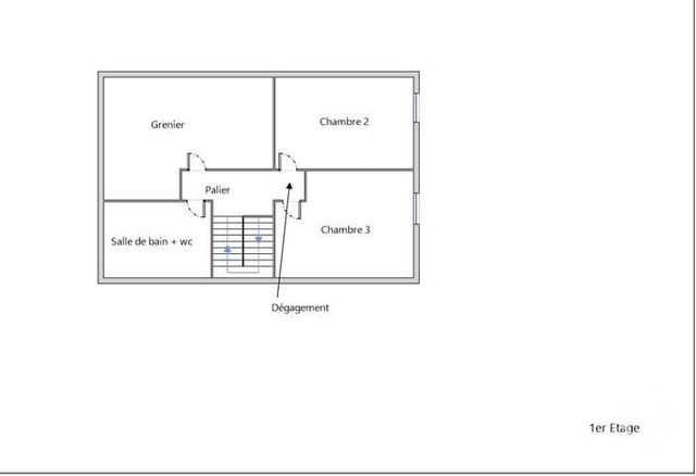 Maison &agrave; vendre - 4 pi&egrave;ces - 94,60 m2 - St Soupplets - 77 - ILE-DE-FRANCE