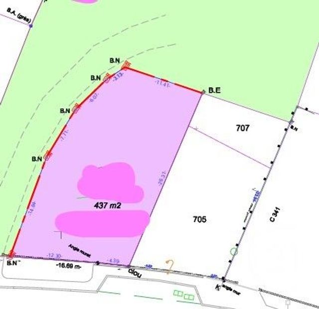 Terrain à vendre - 437 m2 - Montge En Goele - 77 - ILE-DE-FRANCE