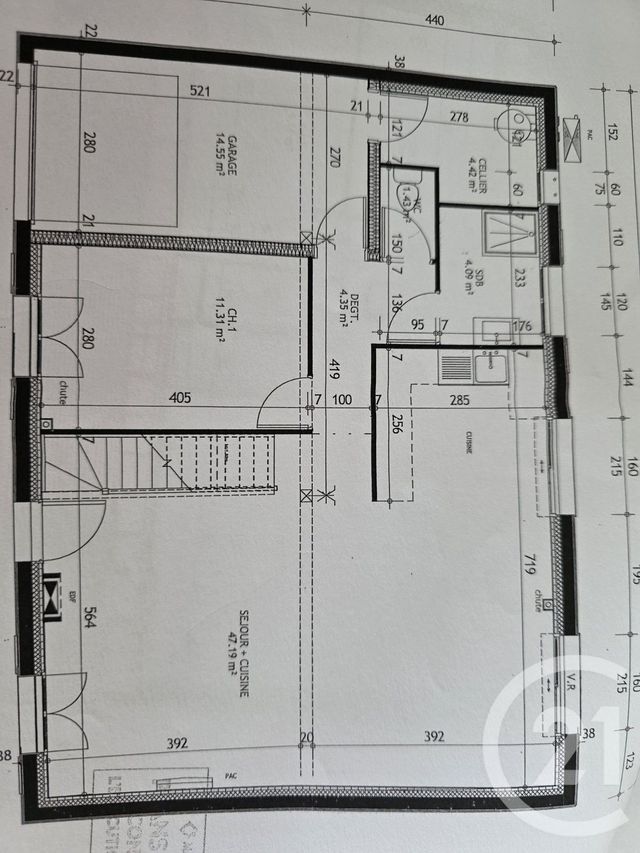 Maison à vendre - 5 pièces - 117,20 m2 - St Soupplets - 77 - ILE-DE-FRANCE