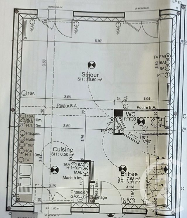 Maison &agrave; vendre - 4 pi&egrave;ces - 80,70 m2 - St Soupplets - 77 - ILE-DE-FRANCE